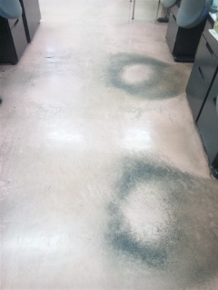 オフィス　床洗浄ワックス　広島