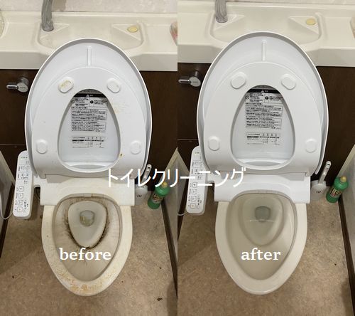 広島市中区の戸建てにてトイレクリーニング