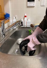 広島市東区にて換気扇レンジフードクリーニング